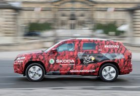 El Skoda Kodiaq fue el primero en cruzar la meta del Tour de Francia