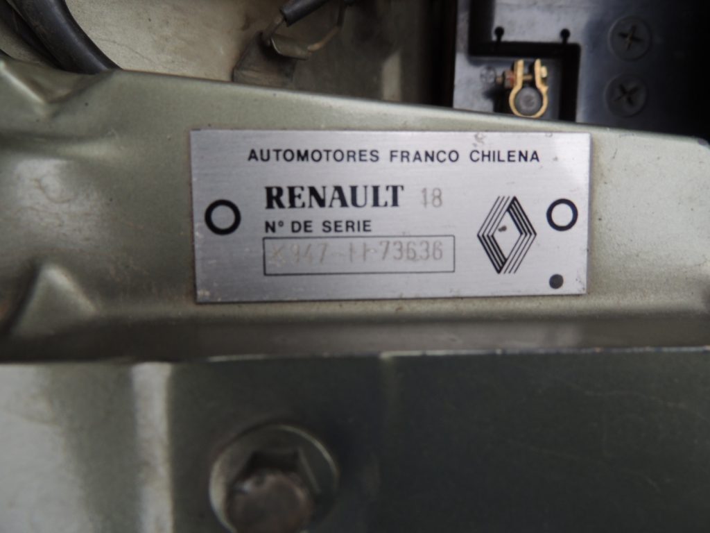 Renault 18 GTX II Break, Autos con Historia, Chile