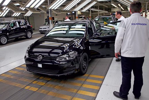 VW sufre retrasos en su producción que afectan a seis plantas