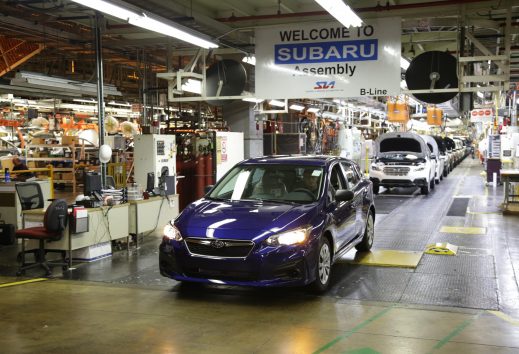 Subaru fabricó el primer Impreza 100% "Made in USA"