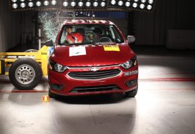 LATIN NCAP: La protección contra impactos laterales del Chevrolet Onix es peor que la FIAT Palio y Peugeot 208 brasileños