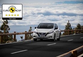 El nuevo Nissan Leaf obtuvo 5 estrellas en las pruebas de la Euro NCAP