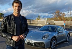 Mark Webber, ex campeón de Formula 1 pone a prueba el nuevo Porsche 911