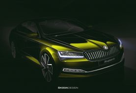 Skoda libera teaser de lo que será la actualización del Superb