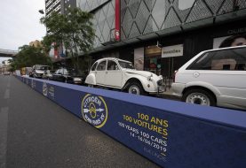 Con espectacular muestra de 100 modelos icónicos, Citroën celebró su centenario en París