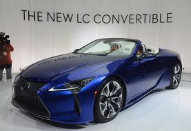 Con un diseño impresionante debuta en el Salón de Los Ángeles el nuevo Lexus LC 500 convertible