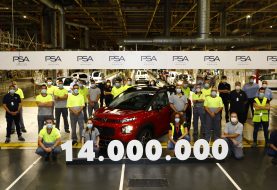 Planta de Zaragoza del Grupo PSA fabricó la unidad 14 millones: un Citroën C3 Aircross