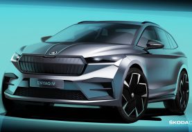 Skoda presentó los primeros teasers de su SUV eléctrico Enyaq iV