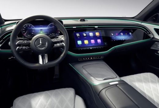 Tecnológico y vanguardista: Así es el interior del futuro Clase E de Mercedes-Benz