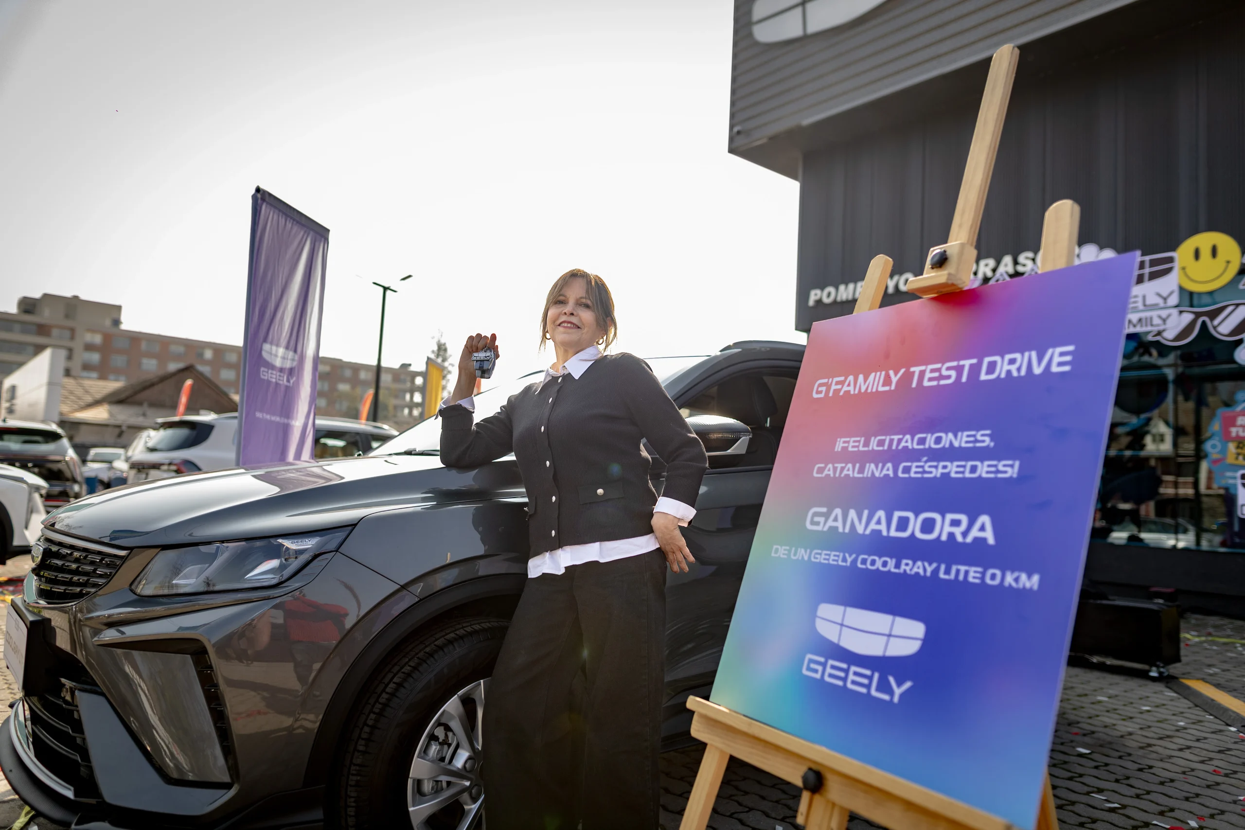 Lo probó y se lo llevó: Geely entrega un Coolray Lite a afortunada ganadora del concurso G-Family 31 IMG 4860 scaled