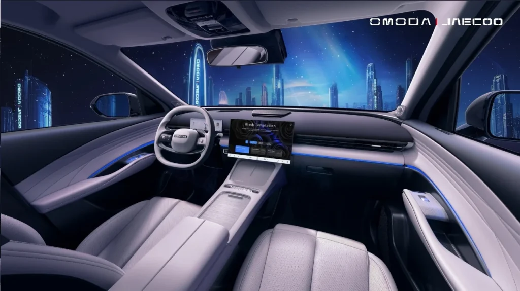 Tecnología, seguridad y diseño: así llega el nuevo OMODA C7 a Chile 33 OMODA C7 interior