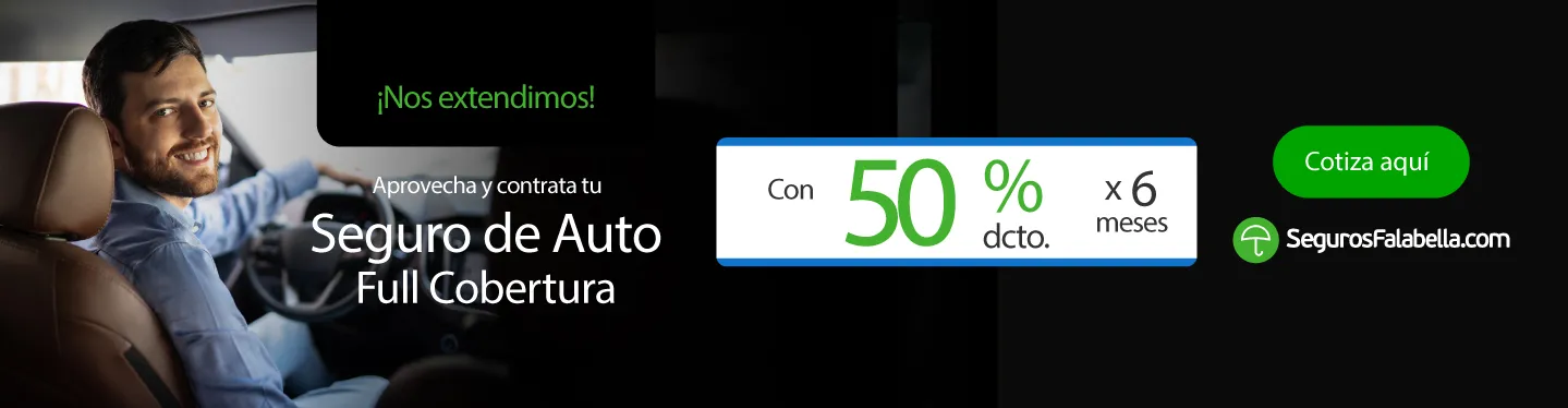 Seguro de auto Falabella - cotiza en línea