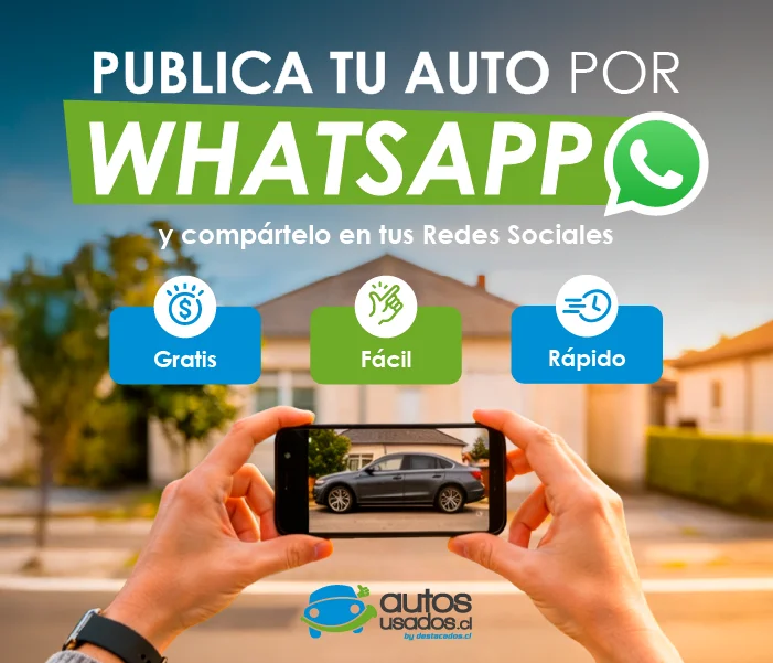 Pública tu auto por wsp
