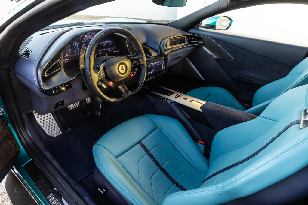 ferrari amalfi interior 2