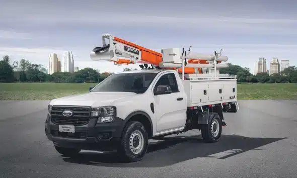ford ranger xl 2026 chassi cesto aéreo 1